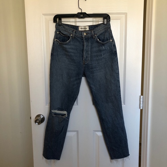 Reformation Denim - Reformation Serena High Skinny Crop Jeans